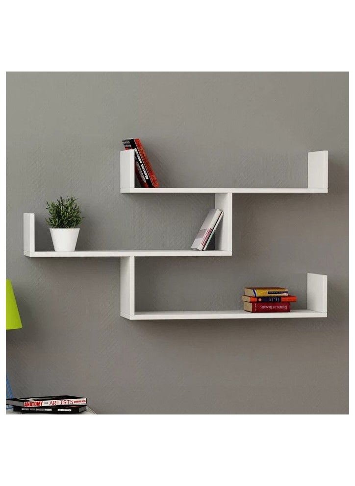Set of 3 Wall Mounted Floating Shelf for Decorative and other Stuff