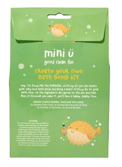 mini-u Create Your Own Bath Bomb Kit, Creative Bath Bomb Kit for Kids, Non-Toxic, Vegan & Cruelty Free  - Image 2
