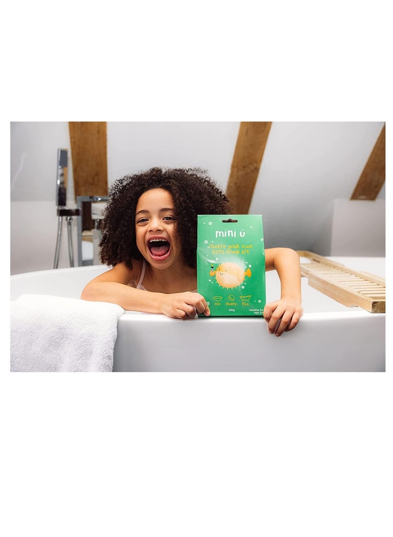 Mini U Create Your Own Bath Bomb Kit, Creative Bath Bomb Kit for Kids, Non-Toxic, Vegan & Cruelty Free - Image 3