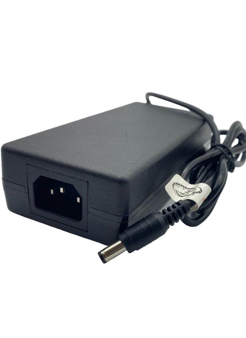 Lucky Sky - 1PC 12V 5A Power Supply Adapter AC/DC Switching Power UK Plug for 3D Printer LED Driver CCTV Security System Computer Monitor and More. (12V 5A) - Image 1