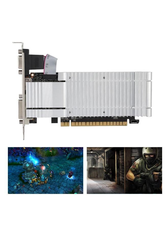 Thoraya - Ultra thin Computer Discrete Game Graphics Card for ASL NVIDIA GeForce GT210 1GB DDR3 - Image 1
