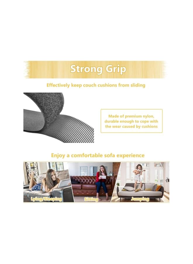 PROMASS Anti Slip Tape for Sofa Cushion,Non Slip Sofa Cushion  - Image 2