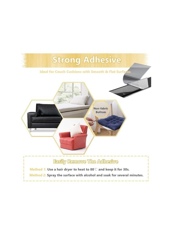 PROMASS Anti Slip Tape for Sofa Cushion,Non Slip Sofa Cushion  - Image 4
