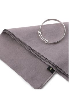 SYOSI 2 PCS Professional Polishing Cloth Large Jewelry Cleaning Cloths, 100% Cotton Multi-Layer Double-Sided Jewelry Cleaning Cloth for Gold Silver Platinum Jewelry  - Image 5