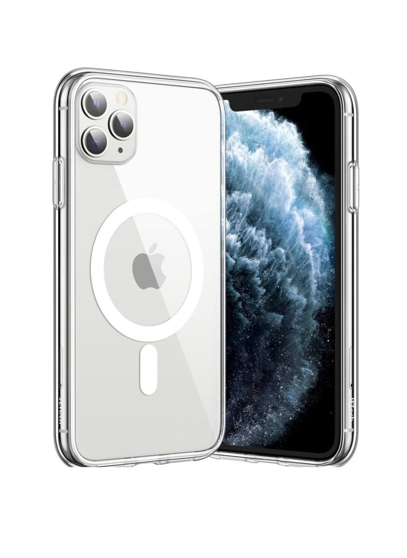 Generic - Protection Case Cover With Magsafe For Apple iPhone 11  Pro Max Clear - Image 1