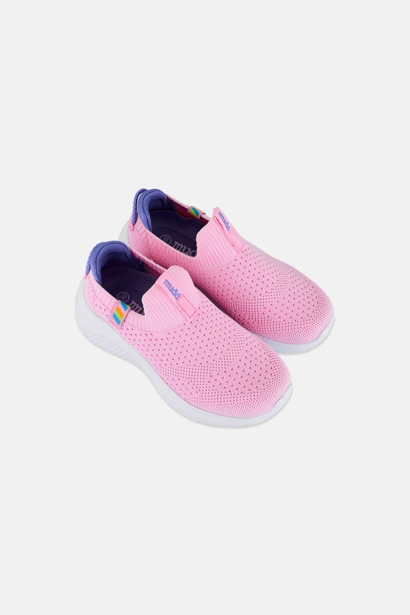 Mudd Kids Girl Slip On Outdoor Shoes, Pink - Image 2