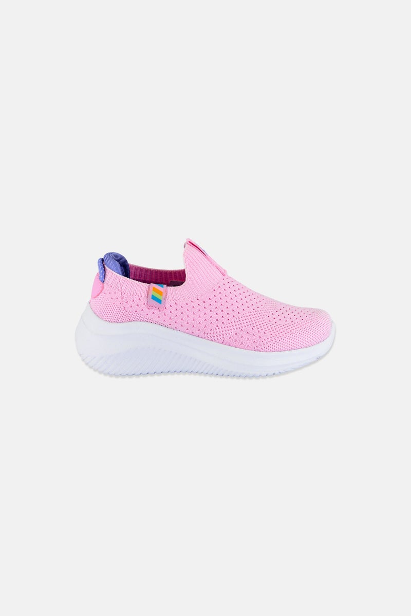 Mudd Kids Girl Slip On Outdoor Shoes, Pink - Image 3