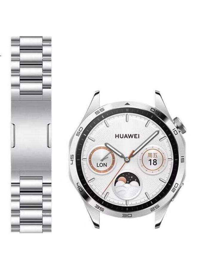 Stiger Stainless Steel Metal Watch Band For Huawei Watch 5/4/3/Gt 4/5/3/2/Pro 46Mm Dial Stainless Steel Smartwatch Wristband - Image 2