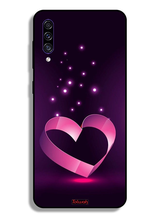 Tolwak Samsung Galaxy A30s Protective Case Cover Heart Art - Image 1