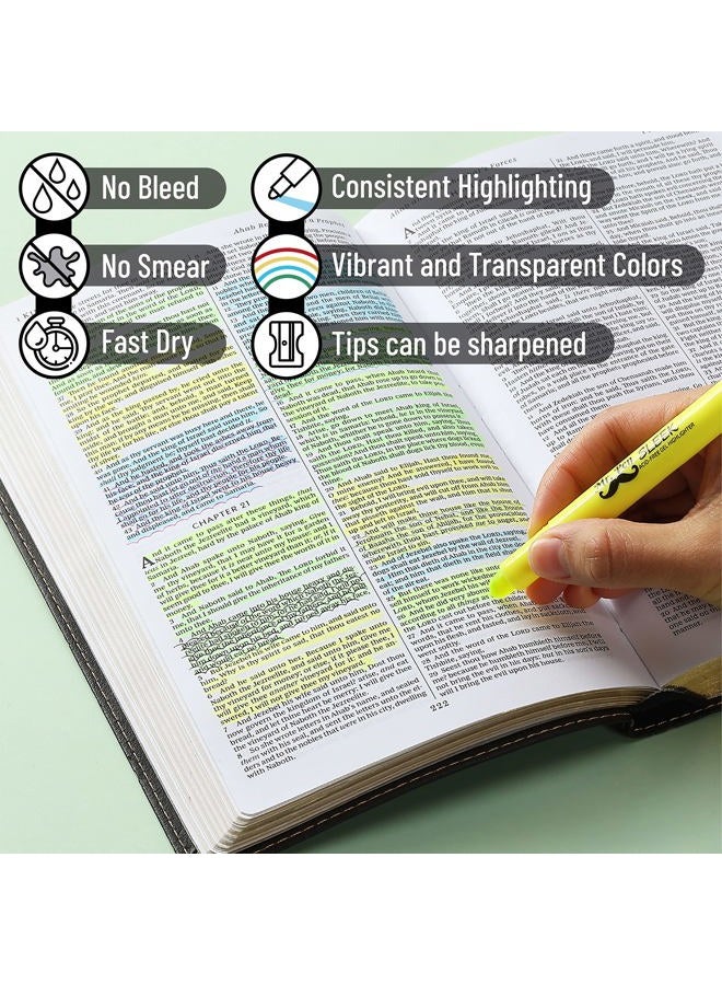 Mr. Pen Bible Journaling Kit with Bible Highlighters and Pens No Bleed, Bible Tabs, Bible Stencils, Bible Ruler, Bible Markers No Bleed, Bible Journaling Supplies, Bible Study Kit, Christian Gifts - Image 3