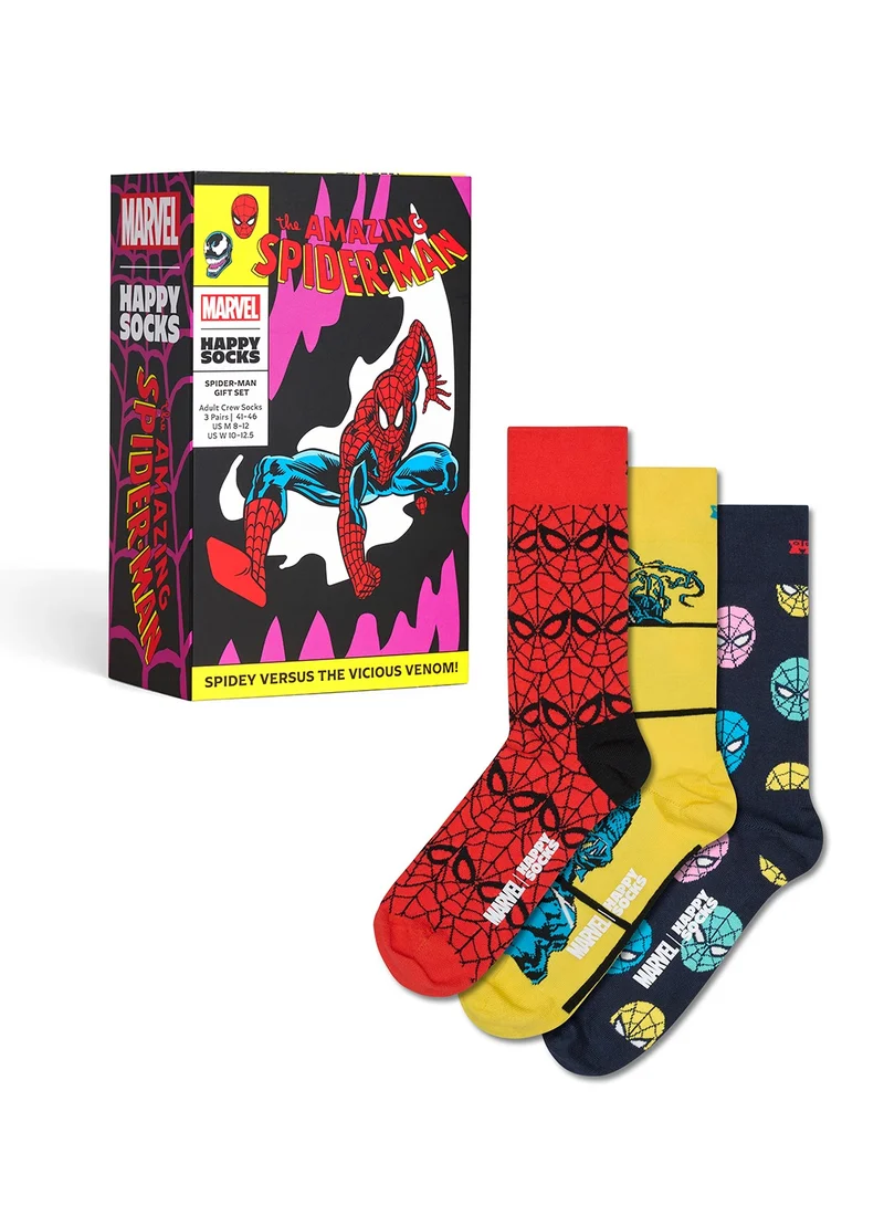 هابي سوكس MARVEL™ Spider-Man 3-Pack Socks Gift Set