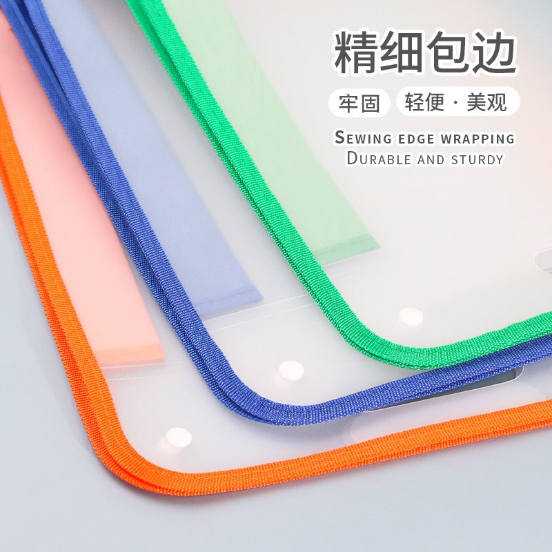 Waterproof Handbag Transparent Frosted Portable Organ Bag Test Paper Book Storage Bag Folder Portable Briefcase - Image 5