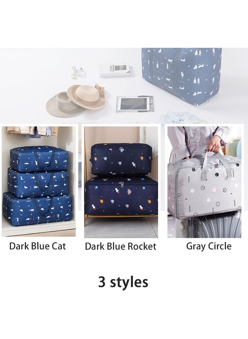 Generic Oxford Material Storage Bag,Moisture-proof and Dust-proof,Blanket,Comforters, Bed Sheets Pillows and Toys  - Image 2