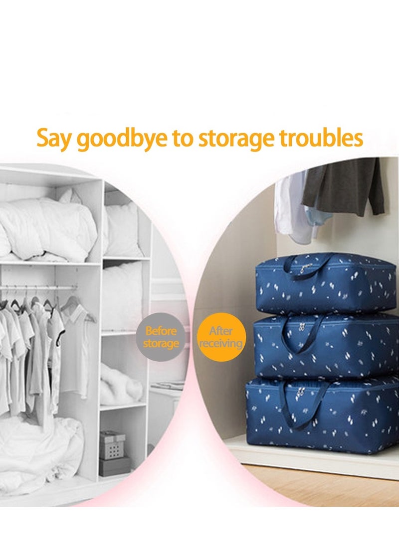 Generic Oxford Material Storage Bag,Moisture-proof and Dust-proof,Blanket,Comforters, Bed Sheets Pillows and Toys  - Image 3