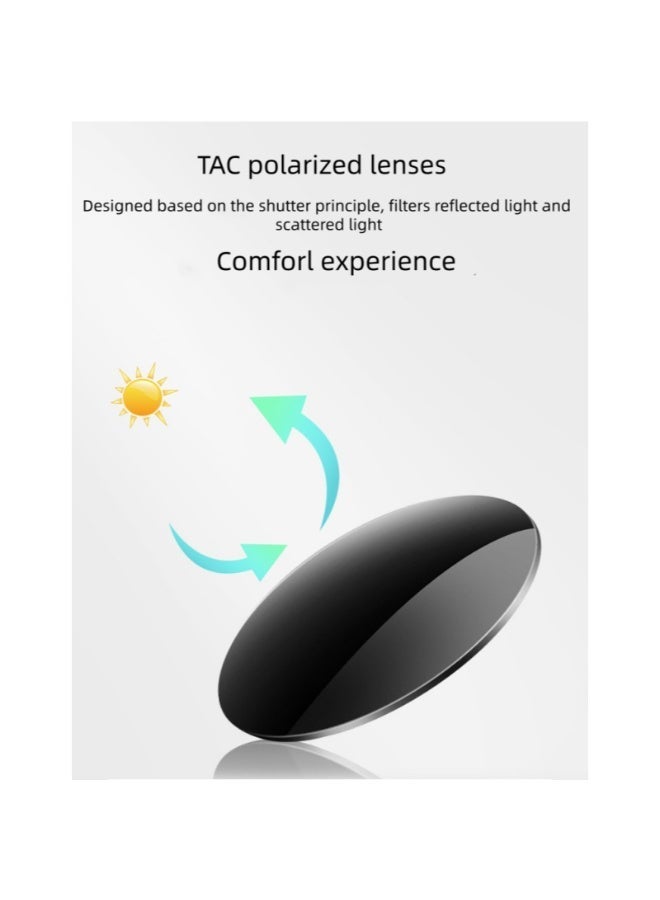 ZESITH 2026 Smart Bluetooth Sunglasses, Unisex Long Battery HD Audio Casual Glasses 1510 - Image 5