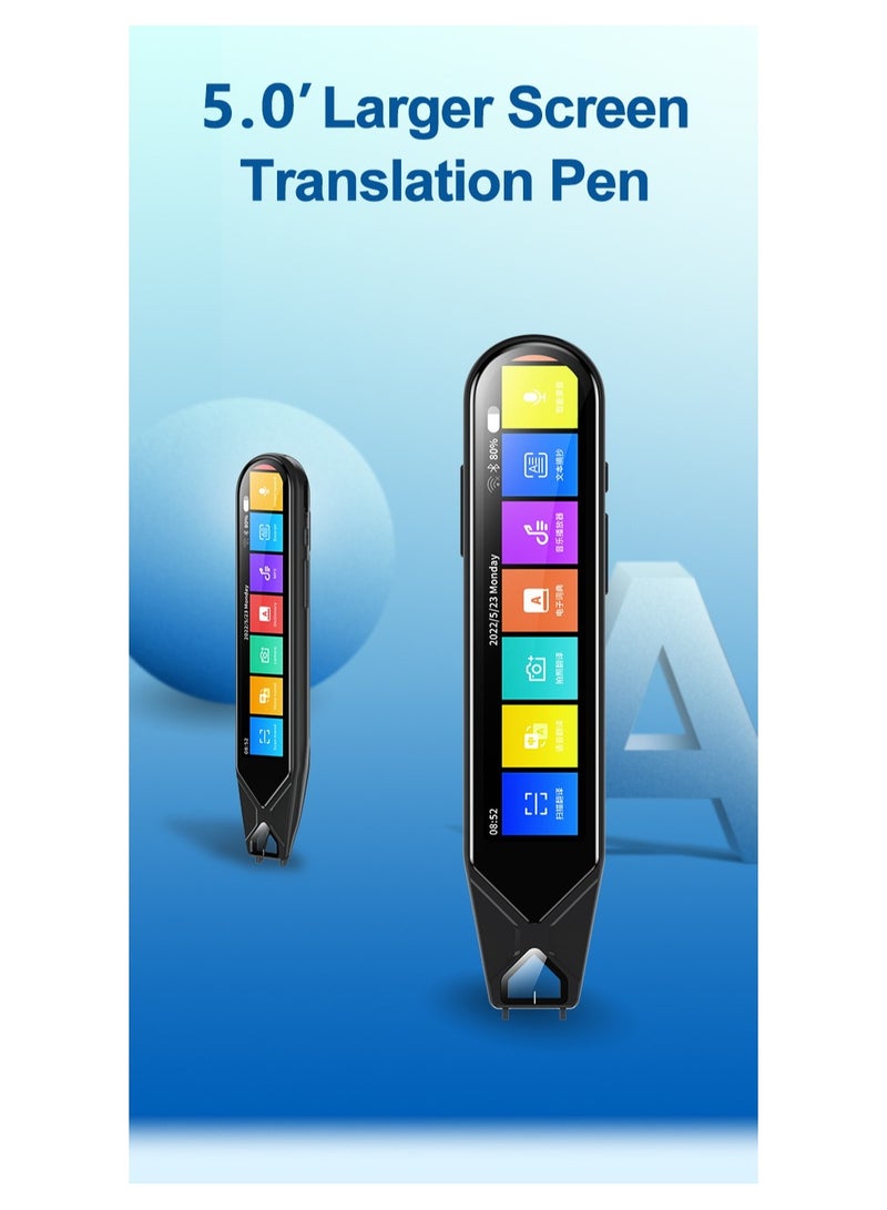 Generic Scan Translator Pen 5.0-Inch Full Touch HD Screen Smart Multifunction Offline Real Time Business Travel - Image 2