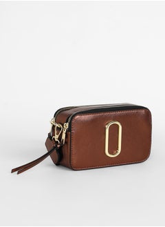 Haute Sauce The Block Box Sling Bag - Chocolate Brown  - Image 5