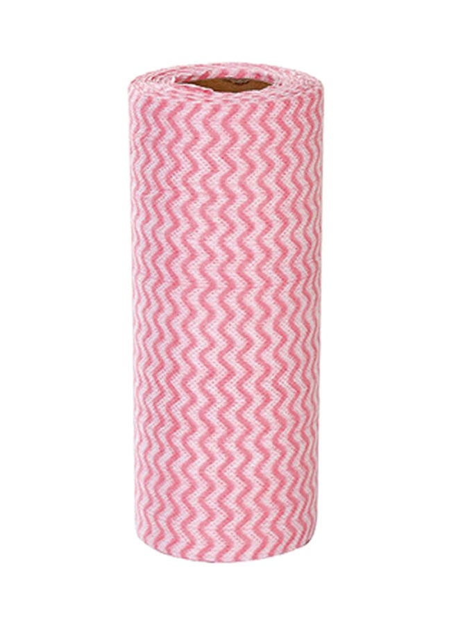 نيبمينينت مناشف لتنظيف الأطباق بتصميم غير منسوج وردي 19 cm