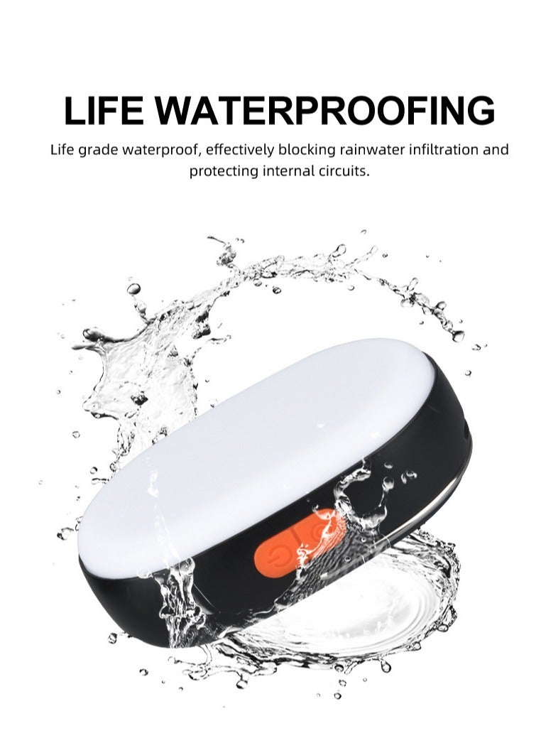 Arabest مصباح تخييم شمسي USB مع جهاز تحكم عن بعد - مصباح خيمة خارجي مقاوم للماء IPX7 للتخييم، المشي، انقطاع الكهرباء، الأعاصير، شحن الطوارئ للهاتف المحمول - Image 3