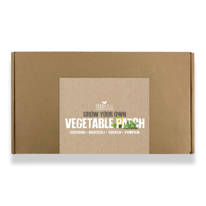 VegTrug Vegtrug Seed Pods Kit - Vegetable Patch, Non-GMO Seeds with Fully Biodegradable Seed Pods, Contains Seeds of Broccoli, Zucchini, Pumpkin, and Butternut Squash, Pack of 1  - Image 2