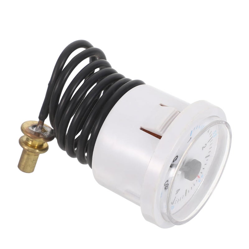 Wall Hung Boiler Pressure Gauge With 6mm Brass Plug Universal Water Pressure Meter For Floor Heating And Boiler Accessories Home Heating System - Image 2