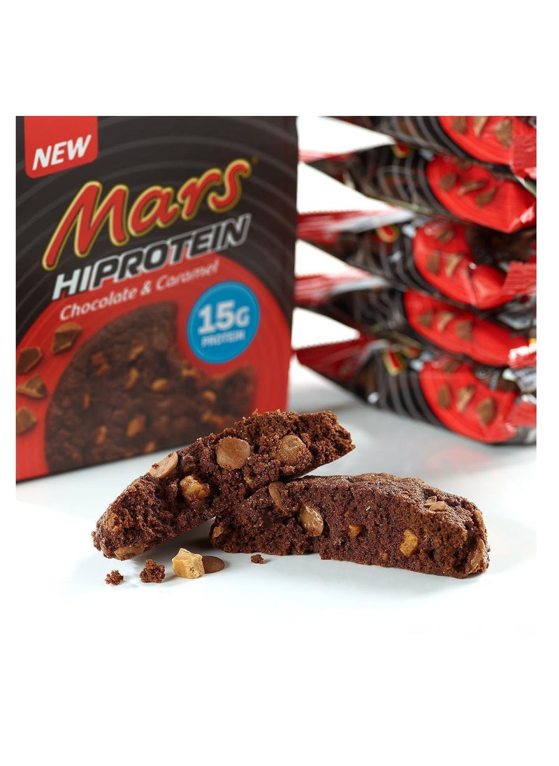 Mars Mars Hi Protein Chocolate and Caramel Cookies 60g Pack of 12  - Image 3