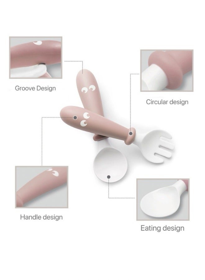 haleemy 3-Piece Baby Plate, Spoon, Fork - Image 5