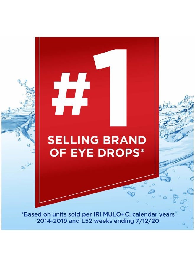 Clear Eyes Maximum Redness Relief Eye Drops | Relieves Drying, Burning & Irritations, 0.5 Fl Oz (Pack of 3) - Image 3