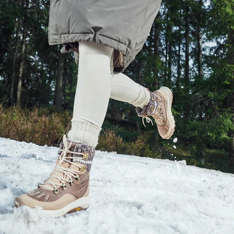 Merrell Women's Siren 4 Thermo Mid Zip Waterproof Snow Boot, Hazel, 6 - Image 2