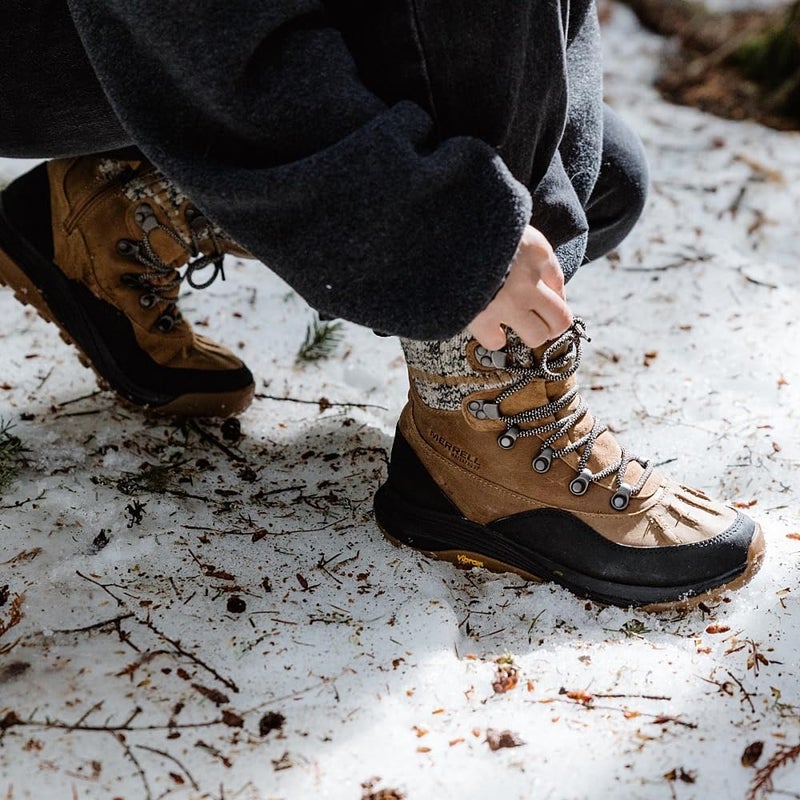Merrell Women's Siren 4 Thermo Mid Zip Waterproof Snow Boot, Hazel, 6 - Image 3