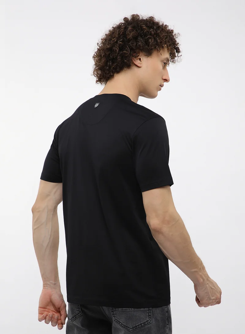 BEVERLY HILLS POLO CLUB Logo Crew Neck T-Shirt