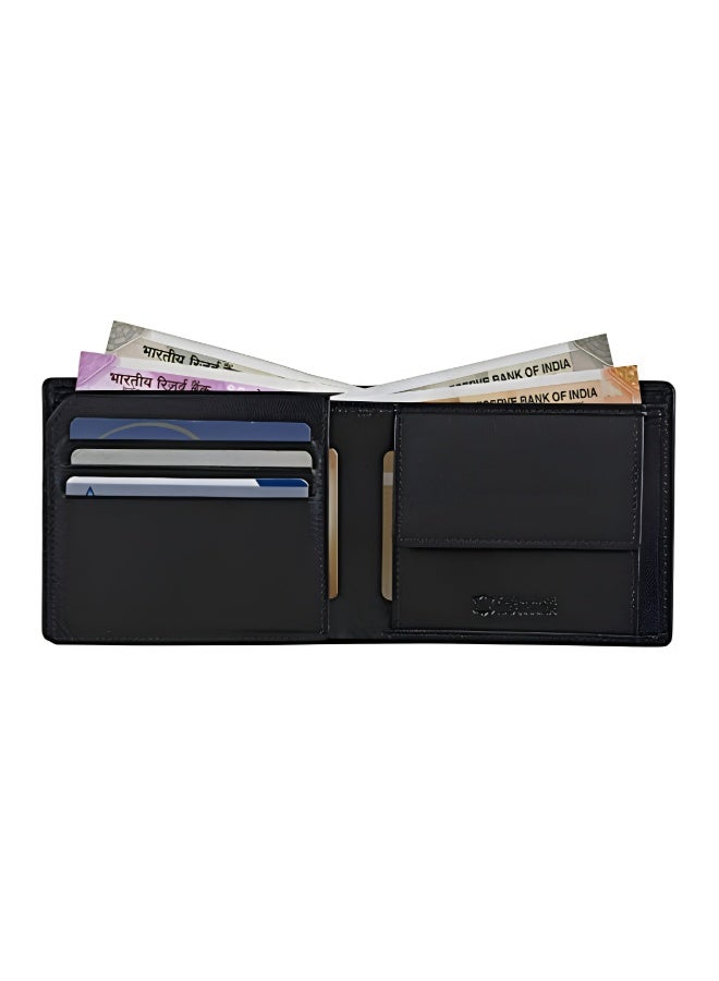 URBANFOREST URBAN FOREST Weasley Black Leather Wallet, Keyring and Pen Gift Set for Men, Premium 3-Piece Accessories Combo Set, Elegant Birthday and Anniversary Gift - Image 3