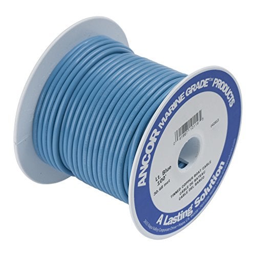 Ancor 101925 Tinned Copper Wire, 16 AWG (1mm2), Lt Blue - 250ft - Image 5