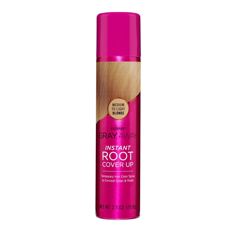 EVERPRO Gray Away Instant Root Cover Up Spray 2.5oz - Medium/Light Blonde - Image 1