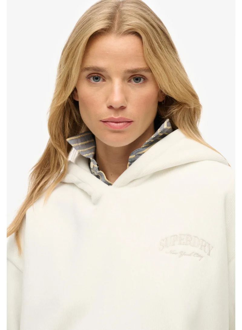 Superdry  Country Club Velour Relaxed Hoodie for Women | Best Price UAE