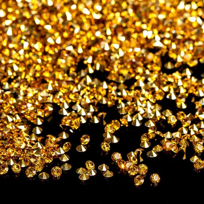 28000PCS FAKE DIAMONDS 3MM GOLD ACRYLIC CRYSTALS DIAMOND DECORATIONS FOR VASE FILLERS PARTY TABLE SCATTERS CRAFT RHINESTONES WEDDING DECOR