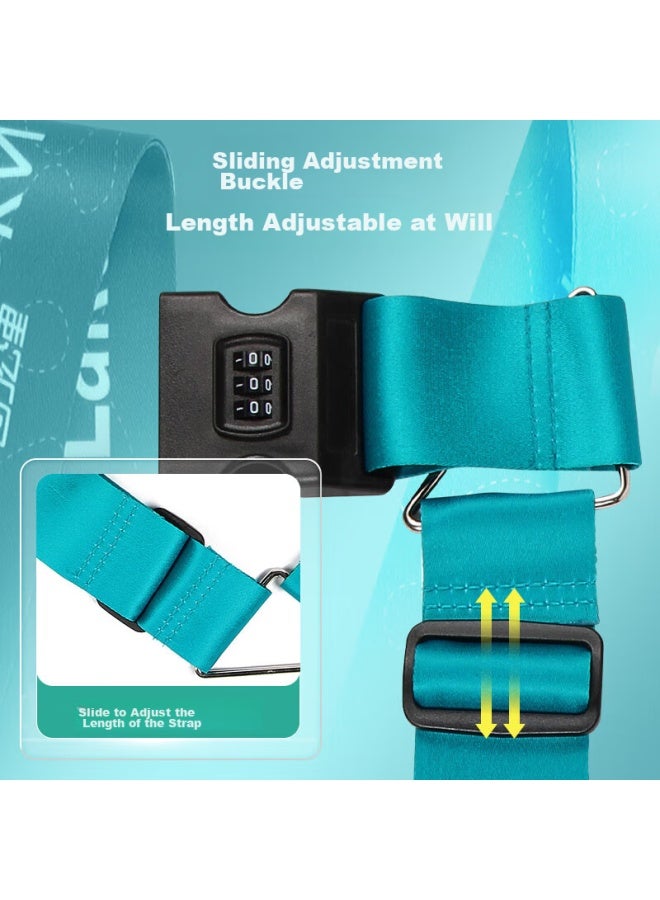 Forty thousand kilometers 40,000 Km Luggage Strap Cross Packing Strap Safety Fixed Checked Baggage Travel Case Reinforcement Strap Binding Rope Sw3109  - Image 5