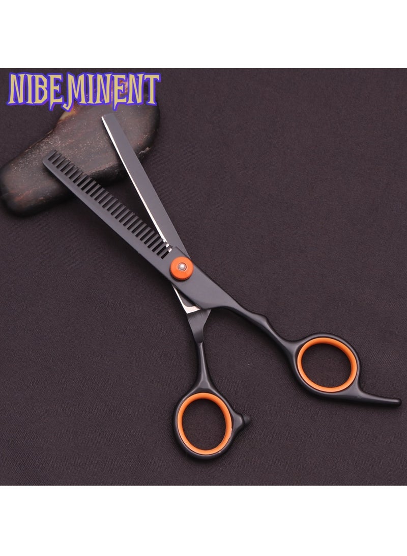 NIBEMINENT 6-inch hair cutting scissors hair cutting tool set. Hair cutting scissors set. Thinning scissors styling tool, shaver comb set, hair cutting comb, shaver, double-sided comb, apple comb - Image 3