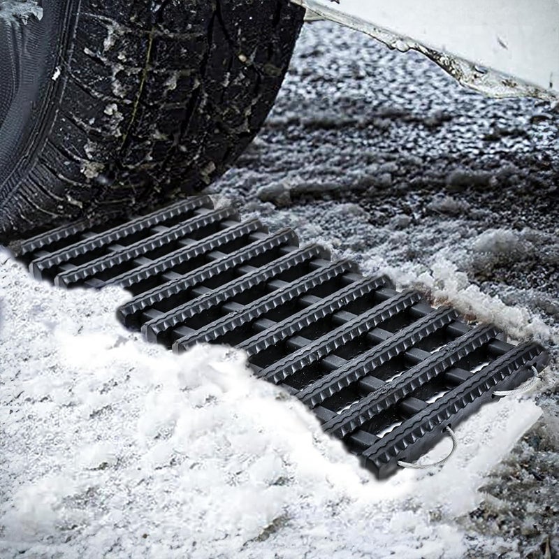 Magshion Portable Tire Traction Mat for Snow, Ice, Mud, and Sand - 47" Recovery Mat with Carry Bag - Image 2