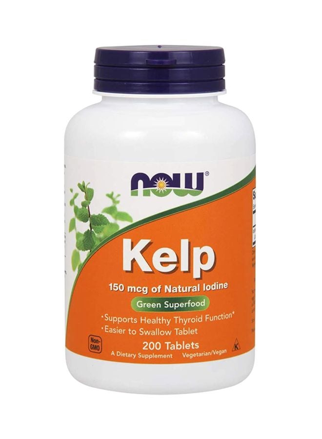 Now Foods Kelp 150 Mcg 200 Tablets - Image 1