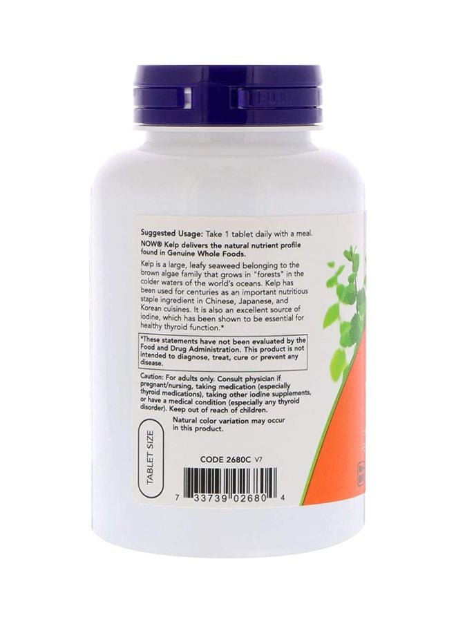 Now Foods Kelp 150 Mcg 200 Tablets - Image 2