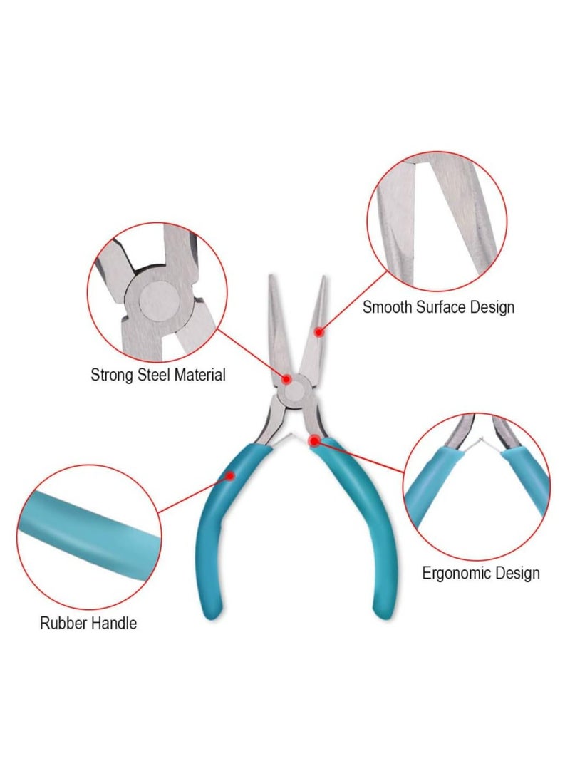 Oasisgalore 4pcs Jewelry Pliers Tool Set for Beading, Repair, and Wire Cutting  - Image 3