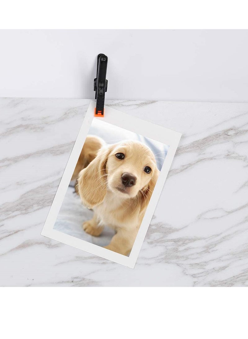 Small Spring Cls 10 Packs of 3.5 Inch Plastic Professional Heavy Duty Clips for Crafts Backdrop Stand Photography Home Improvement - Image 4