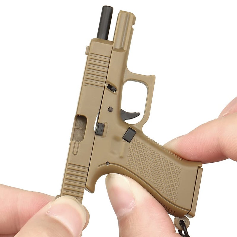 مقлюч مفاتيح بأسلوب بندقية G45، معلق حقيبة، زينة، أدوات للتوتر - Image 5
