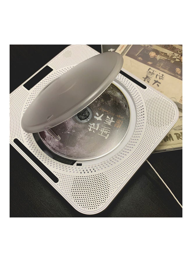 NIBEMINENT Portable CD Player Wall Mountable Speaker YHS-08C White  - Image 3