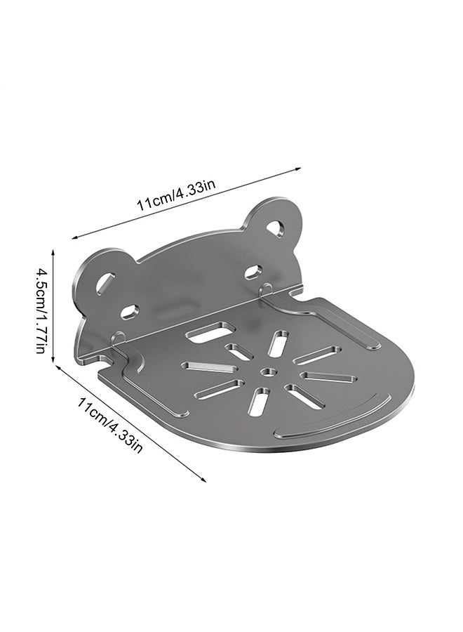 2PCS Premium Security Camera Wall Mount Bracket, No-Punching Floating Holder Rack, Easy Installation Wall Organizer Stand for Home Monitoring Cameras, Streaming Media & Smart Home Devices - Image 5