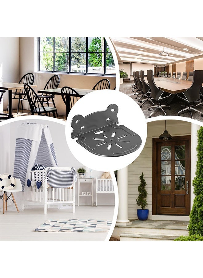 2PCS Premium Security Camera Wall Mount Bracket, No-Punching Floating Holder Rack, Easy Installation Wall Organizer Stand for Home Monitoring Cameras, Streaming Media & Smart Home Devices - Image 4
