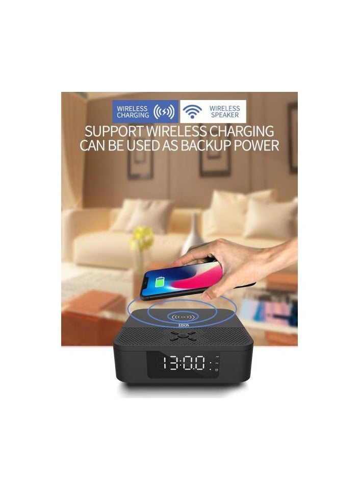 Yison WS-5 Wireless Portable Speaker With Digital Screen Display - Black - Image 3