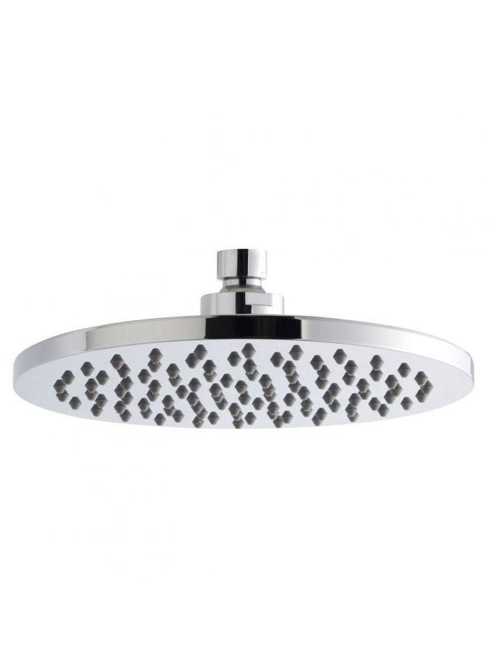 OR Brass Rainfall Shower Head 200MM- Silver - Image 1