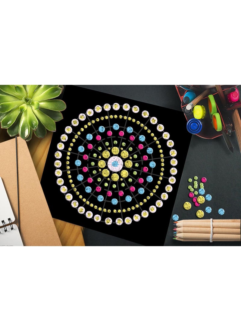 G GSS Designs G GSS Designs Pack Of 3 Mandala Stencils Template Set-Mandala Dotting Tool-Art Painting Guide For Furniture Cards Canvas Stone Wood (Sl-016)  - Image 2
